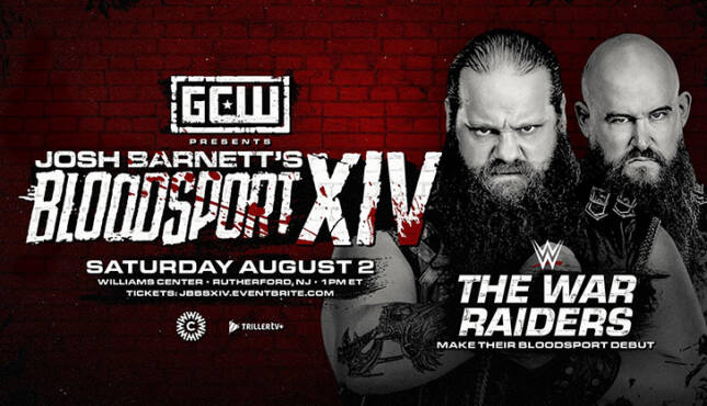 War Raiders Bloodsport XIV