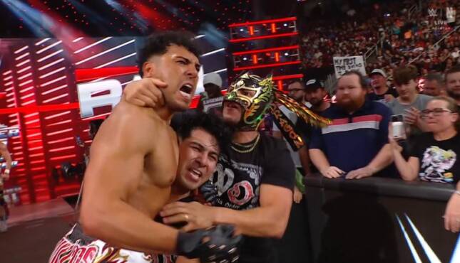 lWo Crus Del Toro Joaquin Wilde WWE Raw 7-21-25