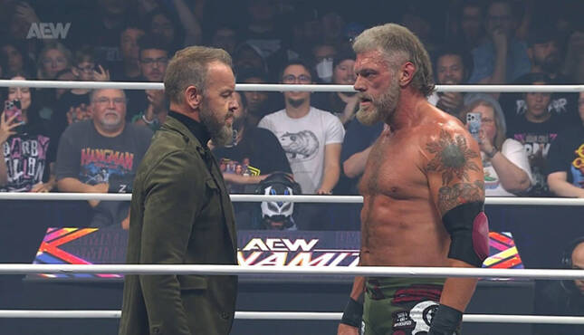AEW Dynamite Cope Christian Cage 8-13-25, Nic Nemeth