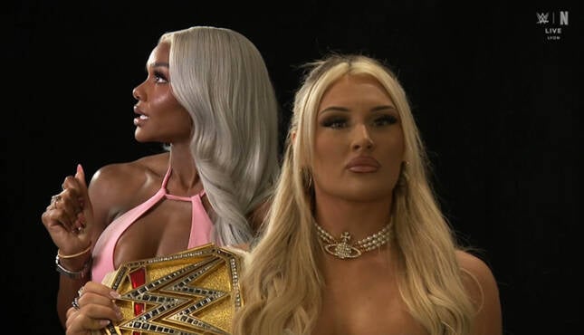 Jade Cargill Tiffany Stratton WWE Smackdown 8-29-25, mark Henry Wrestlepalooza