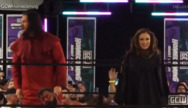 KIller Kross Scarlett GCW Homecoming, AEW