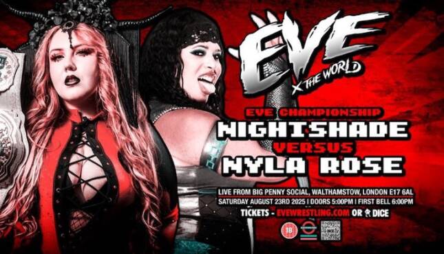 Pro Wrestling EVE Nightshade vs Nyla Rose