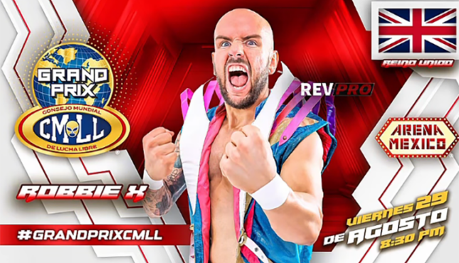 Robbie X CMLL International Grand Prix