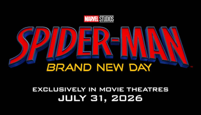 Spider-Man Brand New Day movie logo