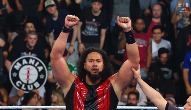 Talla Tonga WWE Smackdown 8-1-25