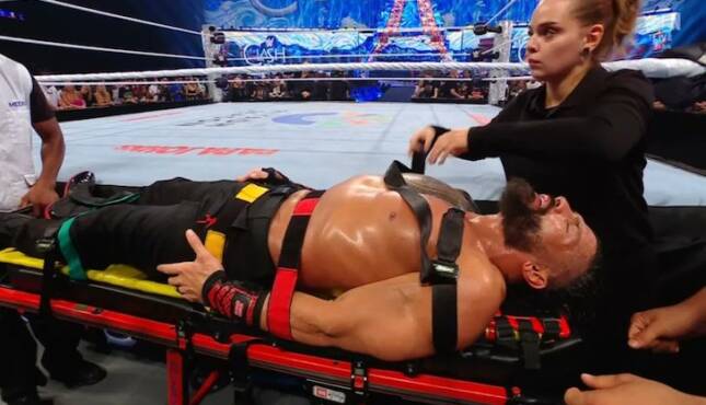 WWE Clash in Paris Roman Reigns beatdown angle