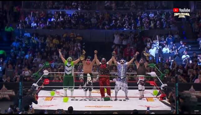 AAA Triplemania XXXIII Psycho Clown Pagano