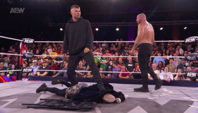 AEW Dynamite 9-10-25 Jon Moxley Daniel Garcia Darby Allin