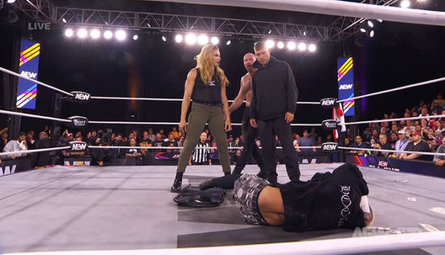 AEW Dynamite Daniel Garcia Death Riders Darby Allin 9-10-25