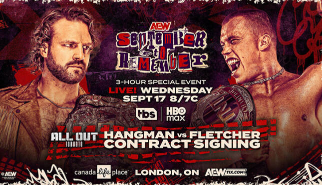 AEW September To Remember 9-17-25 WT Contract