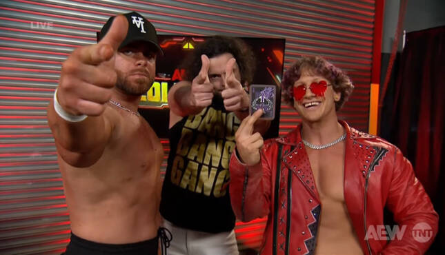 Ace Austin Bang Bang Gang AEW Collision 9-27-25