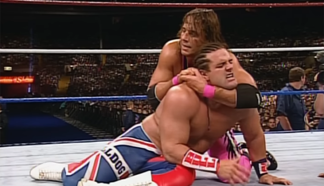 Bret Hart British Bulldog Davey Boy Smith WWE SummerSlam 1992