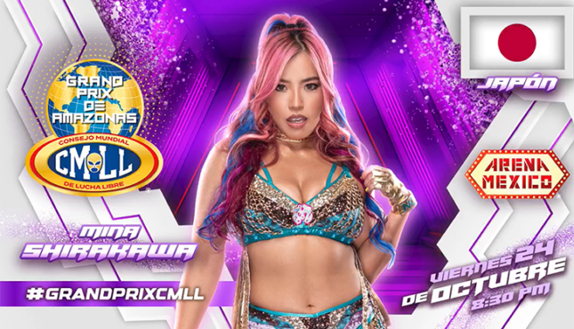 CMLL Women's Grand Prix Mina Shirakawa