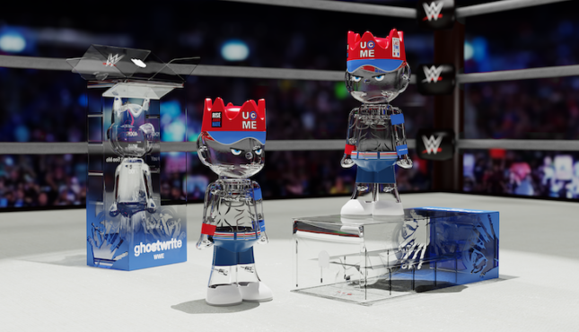 Ghostwrite John Cena ghost collectible figure