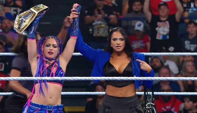 Giulia Kiana James WWE Smackdown 9-5-25
