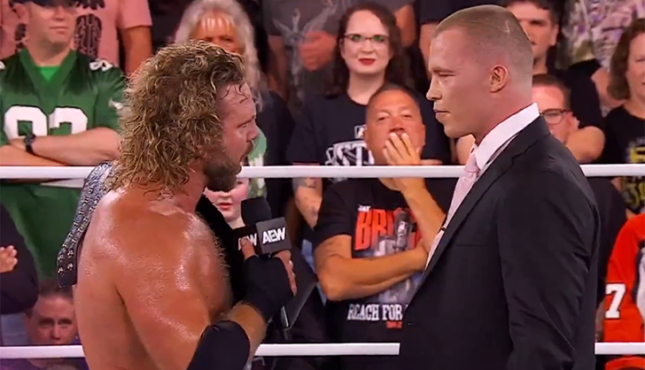 Hangman Page Kyle Fletcher AEW Dynamite 9-10-25