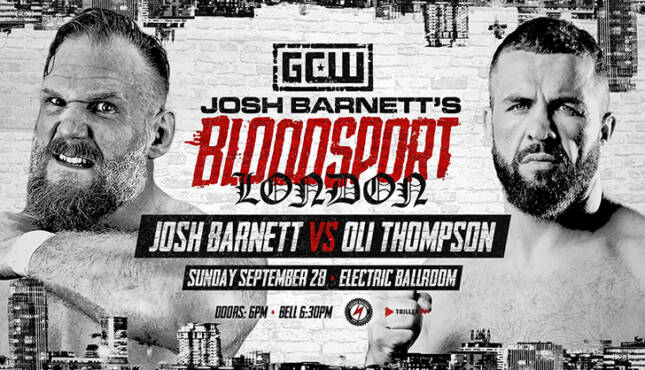 Josh Barnett Oli Thompson Bloodsport: London