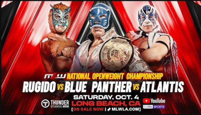 Blue Panther To Defend MLW National Openweight Title