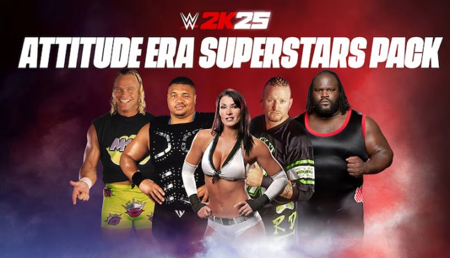 WWE 2K25 Attitude Era Superstars Pack