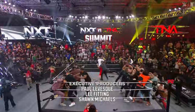 WWE NXT 9-30-25 Brawl, Paul Walter Hauser WWE NXT TNA