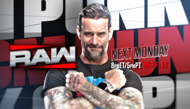 WWE Raw CM Punk 10-6-25