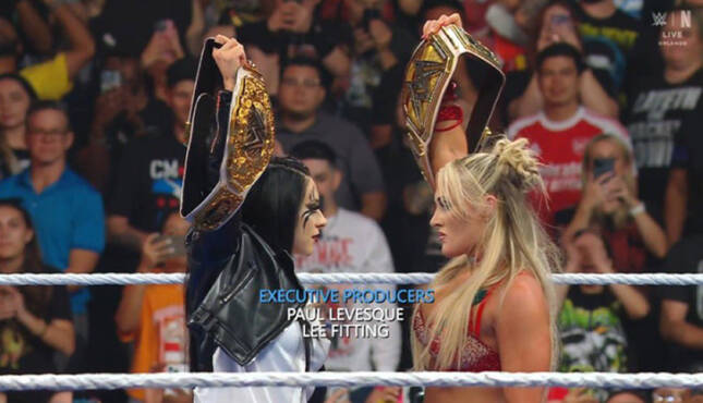 WWE Smackdown 9-26-25 Stephanie Vaquer Tiffany Stratton