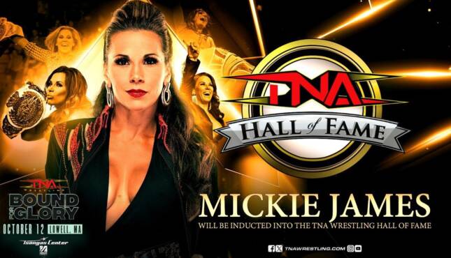 Mickie James TNA Hall of Fame