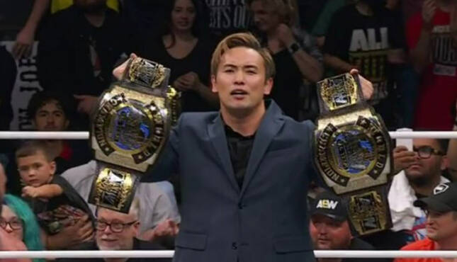 AEW Dynamite Collision Kazuchika Okada 10-15-25