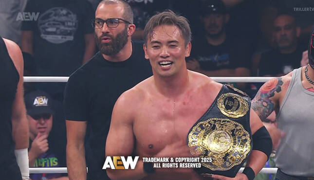 AEW Dynamite Kazuchika Okada 10-22-25