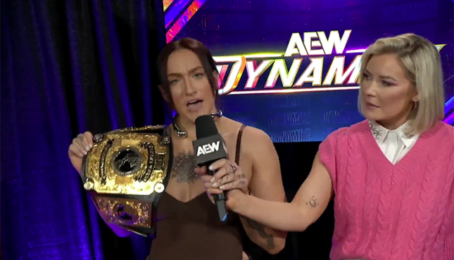 AEW Dynamite Kris Statlander 10-22-25