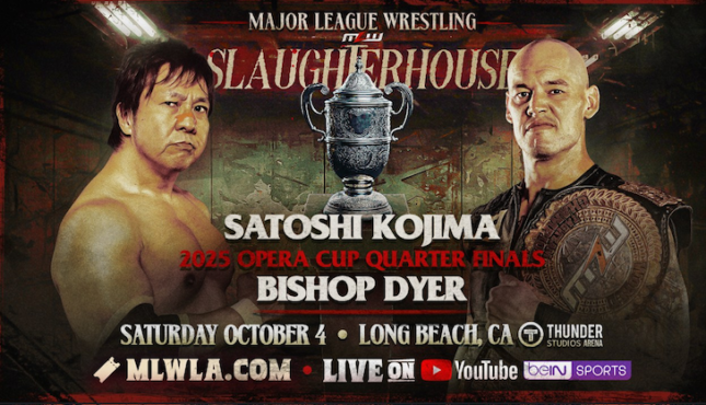 MLW Slaughterhouse Bishop Dyer vs Satoshi Kojima