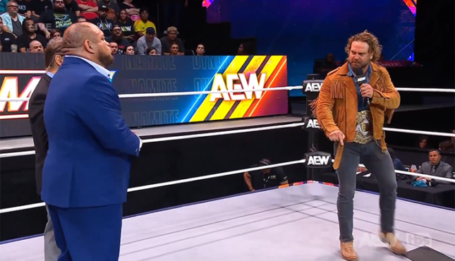 Samoa Joe Hangman Page AEW Dynamite 10-7-25