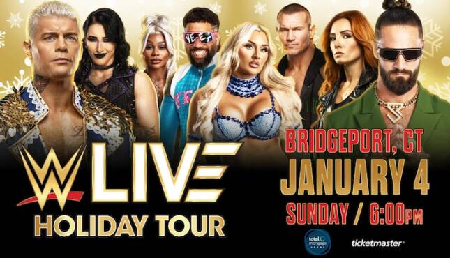 WWE Holiday Tour Bridgeport January 4
