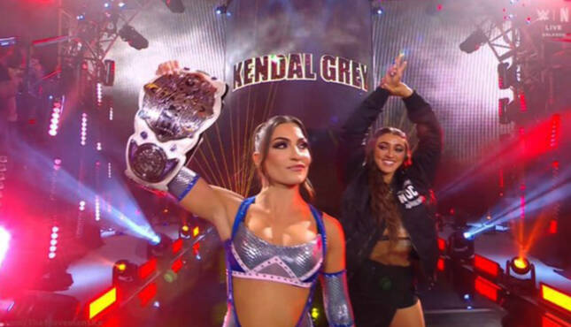 WWE NXT Kendal Grey Wren Sinclair 10-28-25