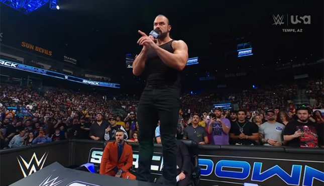 WWE Smackdown Drew McIntyre 10-24-25