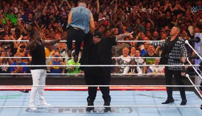 WWE Summerslam 2024 Jelly Roll Austin Theory