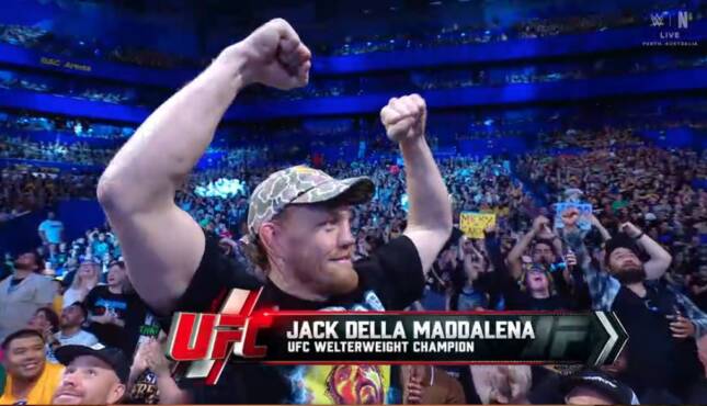 WWE RAW Jack Della Maddalena