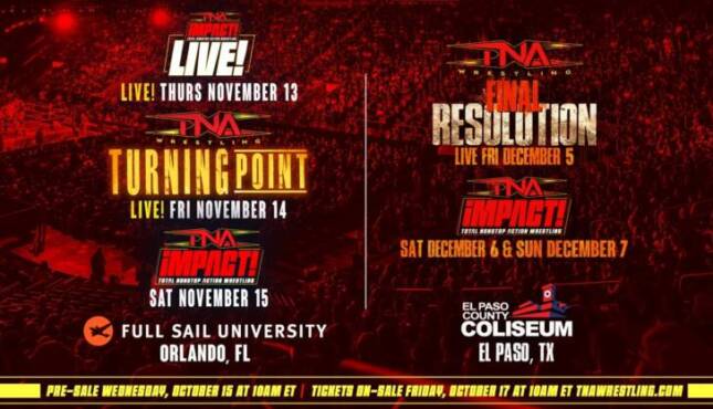 TNA Wrestling - Final shows 2025, The Young Professor