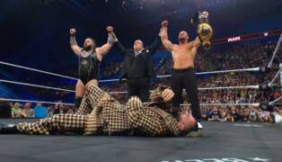 WWE RAW The Vision Seth Rollins, Bron Breakker