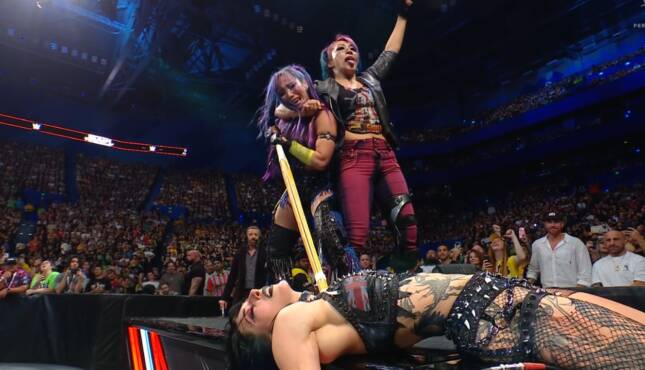 WWE RAW Kabuki Warriors Rhea Ripley