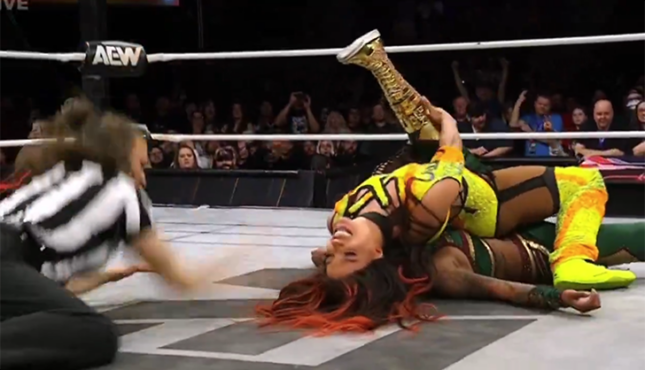 AEW Dynamite Mercedes Mone Red Velvet 11-19-25