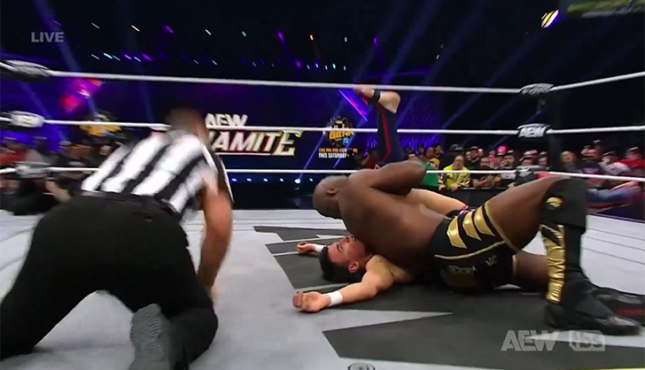 AEW Dynamite Shelton Benjamin Mike Bailey 11-19-25