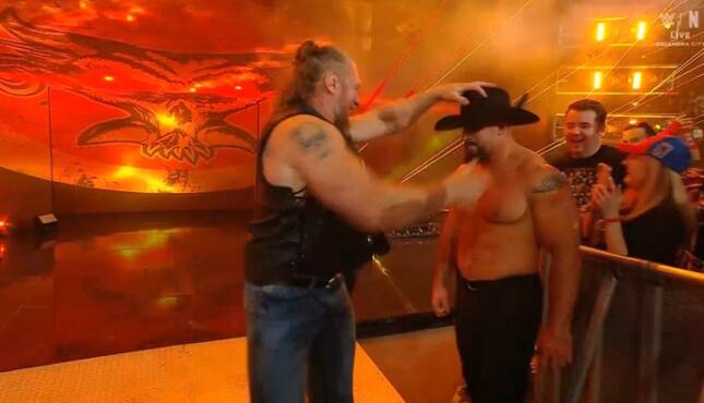 Brock Lesnar and Bron Breakker