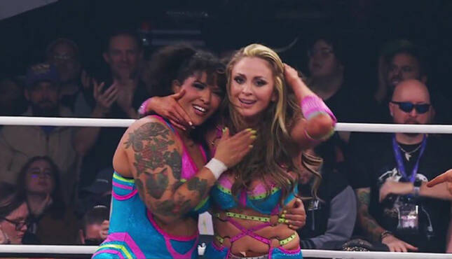 Babes Of Wrath AEW Dynamite 11-26-25 Harley Cameron Willow Nightingale