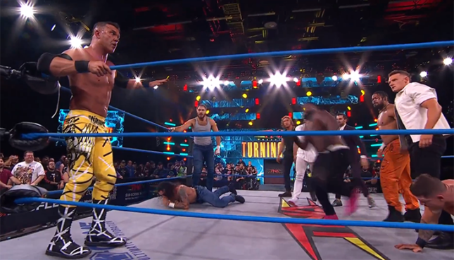 TNA Turning Point 2025 Frankie Kazarian Team NXT