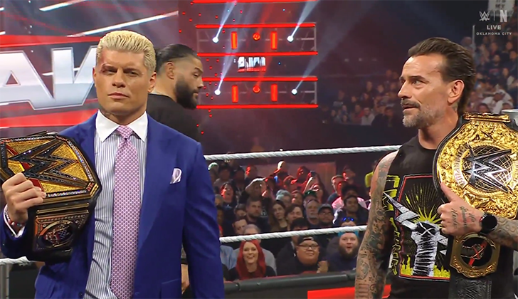 Roman Reigns, Cody Rhodes & CM Punk Address Issues In WWE Raw Opening ...
