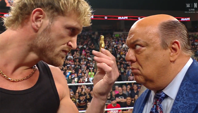 WWE Raw Logan Paul Paul Heyman 11-3-25, CM Punk Attack