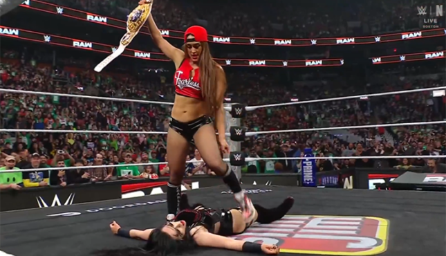 WWE Raw Nikki Bella Stephanie Vaquer 11-10-25