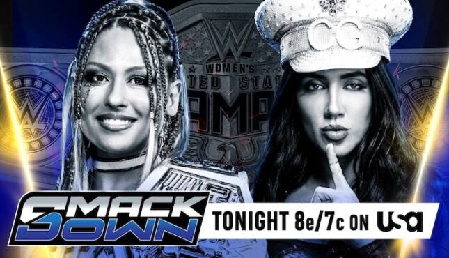 WWE SmackDown Chelsea Green vs Giulia womens us title