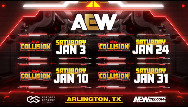 AEW Collision in Texas.